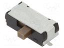 SWITCH, SLIDE, SPDT, 0.1A, 28V, SMD