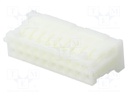 Plug; wire-wire/PCB; female; DF1B; 2.5mm; PIN: 20; w/o contacts