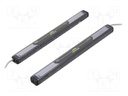 Safety light curtain; H: 343mm; 0.3÷7m; IP65; SF4B-C; 24VDC; lead