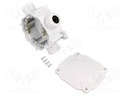Enclosure: junction box; X: 75mm; Y: 75mm; Z: 35mm; wall mount; IP67