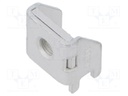 Angled 90°; Plating: tinned; THT,screw terminal; Contacts: copper