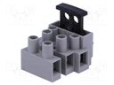 Terminal block; screw terminal; ways: 3; 0.5÷2.5mm2; terminals: 6