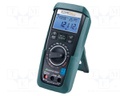 Digital multimeter; Bluetooth,IR,USB X-TRA; LCD; (60000); IP52