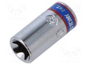 Wrench; Torx® socket,socket spanner; E10; short