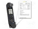 Meter: temperature; LCD 1,5"; -20÷260°C; Temp.(IR): -35÷330°C