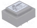 Transformer: encapsulated; 0.6VA; 230VAC; 9V; 0.066A; Mounting: PCB