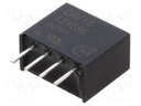 Isolated Board Mount DC/DC Converter, ITE, 1 Output, 1 W, 12 V, 83 mA