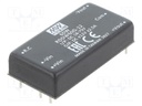 Converter: DC/DC; 60W; Uin: 18÷75V; Uout: 12VDC; Uout2: -12VDC; 2"x1"