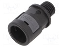Straight terminal connector