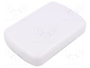 Enclosure: multipurpose; X: 100mm; Y: 150mm; Z: 26mm; ABS; white