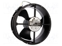 Fan: AC; axial; 230VAC; Ø254x89mm; 1212m3/h; 62dBA; ball bearing