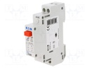 Module: pushbutton switch; 16A; Mounting: DIN; IP40; 250VAC
