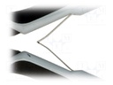 Pliers; half-rounded nose; ESD; 130mm