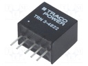 Converter: DC/DC; 3W; Uin: 36÷75V; Uout: 12VDC; Uout2: -12VDC; SIP
