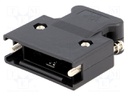 Plug housing; PIN: 26; Locking: screws; for cable