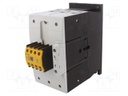 Contactor: 3-pole; NO x3; Auxiliary contacts: NC x2,NO x2; 24VDC