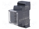 Module: monitoring relay; speed; 24÷240VAC; DIN; relay NO / NC