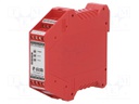 Module: safety relay; Series: CS; Mounting: DIN; -25÷55°C; 24VDC