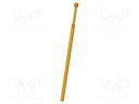 Needle-like test probe; Operational spring compression: 4.3mm