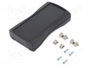 Enclosure: for remote controller; X: 64.9mm; Y: 119.3mm; Z: 26.5mm