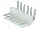 Socket; wire-board; male; NS39; 3.96mm; PIN: 6; THT; 250V; 7A; tinned