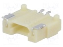 Socket; wire-board; male; DF14; 1.25mm; PIN: 2; SMT; on PCBs; tinned