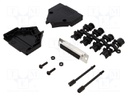 D-Sub; PIN: 25; plug; female; stamped and formed contacts