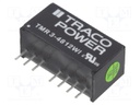 Converter: DC/DC; 3W; Uin: 18÷75V; 12VDC; Iout: 250mA; SIP8; 4.8g