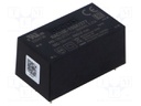 Converter: AC/DC; 10W; 85÷305VAC; 15VDC; Iout: 666mA; 83%; PCB; 4000V