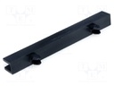 Guide; polyamide; L: 63.5mm; Mounting: push-in; Holes pitch: 38.1mm