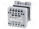 Transformer: mains; 100VA; 400VAC; 12V; Leads: terminal block; IP21