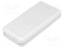 Enclosure: for remote controller; X: 69mm; Y: 142mm; Z: 25mm; ABS