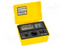 Milli-ohm meter; LCD 0,7"; R range: 0÷200mΩ,0÷2Ω,0÷200Ω