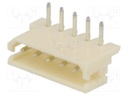 Socket; wire-board; male; A2506; 2.5mm; PIN: 5; THT; 250V; 3A; tinned