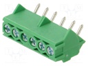 Connector: PCB terminal block; KZ; 10A; 300V; terminal; PIN: 6