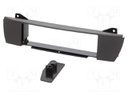 Radio mounting frame; BMW; 1 DIN; anthracite