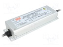 Power supply: switched-mode; LED; 100W; 100÷200VDC; 250÷500mA