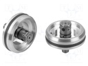 Suction cup; Shore hardness: 85; 80mm; Shape: round