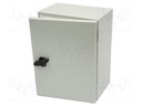 Enclosure: wall mounting; X: 300mm; Y: 400mm; Z: 200mm; Spacial S3D
