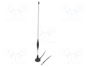 Antenna; 3G,GSM; 5dBi; magnet; 824÷894MHz,900MHz,1.8GHz; male,SMA