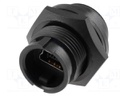 Socket; USB B mini; Data-Con-X; soldering; USB 2.0; IP67,IP68