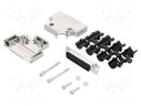 D-Sub; PIN: 25; plug; male; shielded,stamped and formed contacts