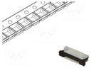 Connector: FFC (FPC); horizontal; PIN: 6; ZIF; SMT; 50V; 0.4A; tinned