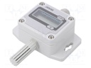 Usup: 18÷30VDC; Range: 0÷30ppm; Temp: 5÷50°C; 94x127x35mm; 10÷95%RH
