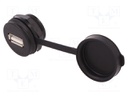 Socket; USB A; 1310; for panel mounting,rear side nut; soldering