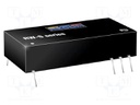 Converter: DC/DC; 3W; Uin: 9÷18V; Uout: 15VDC; Iout: 200mA; DIP24