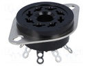 Socket; PIN: 8; Mounting: soldered; Series: MK2; octal