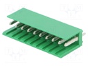 10P MOD 1 SHROUDED HEADER, ST, TIN PLTD