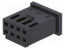 Plug; wire-board; female; AMPMODU MOD II; 2.54mm; PIN: 8; for cable