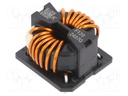 Inductor: wire with current compensation; THT; 600uH; 4.19mΩ